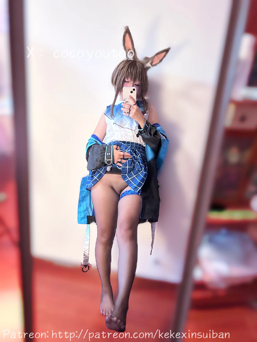 黑猫的窝 - No.020 Amiya [23P-32MB] tg@simisebaisi 【丝足阁】008.webp